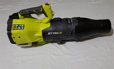 ryobi gas jet fan blower variable speed trigger 160 mph 520 cfm 25cc 2cycle 46396014689 ebay