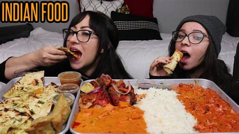 indian food mukbang first time trying eating show youtube