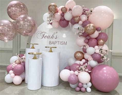Pin By Beth Bacon On Stephanie Bridal Shower Christening Balloons