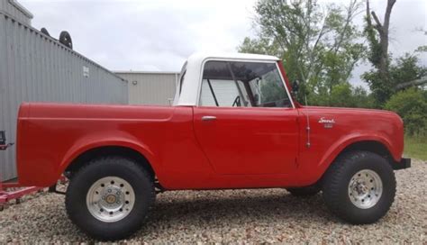 1962 International Scout 80 Convertible Pickup For Sale