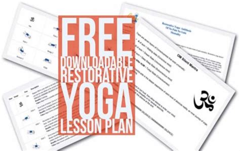 6 Free Downloadable Hatha Yoga Lesson Plans