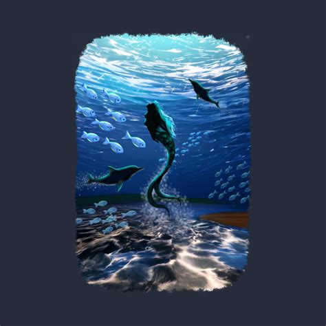 Mermaid Magical Ocean Spirit Mermaid T Shirt Teepublic