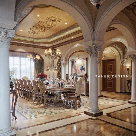 Tour groups are kept small and include expert commentary by guides familiar with the dupont family history. Dining room design for luxury mansion located in (Dubai ...