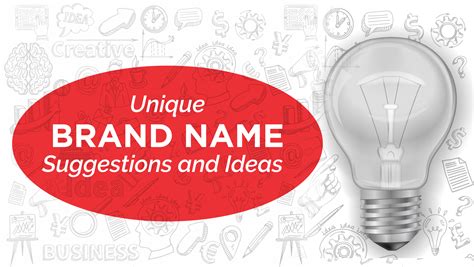 Startup Company Name Suggestions Brand Name Ideas Business Name