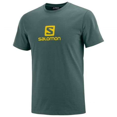 Salomon Coton Logo Ss Tee T Shirt Herre Køb Online Bergfreundedk