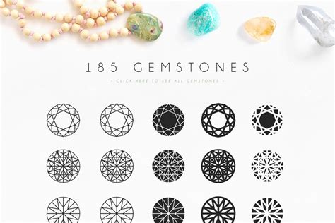 Gemstone Logo Creator Creative Logo Templates ~ Creative Market