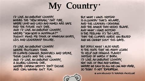 🎉 For My Country Poem My Country By Dorothea Mackeller 2022 11 01
