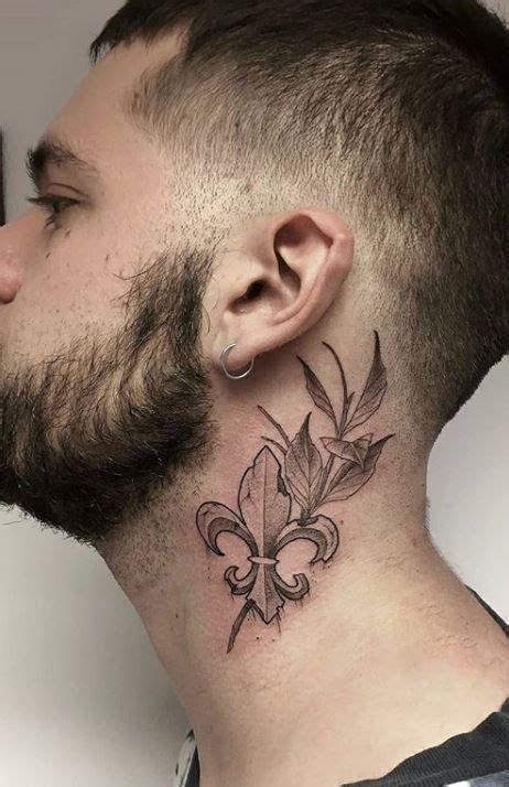 215 Trendy Neck Tattoos You Must See Tattoo Me Now Neck Tattoo