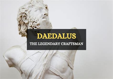 Daedalus Master Inventor Of Greek Mythology Symbol Sage