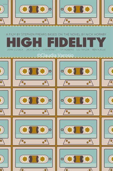 High Fidelity 2000 ~ Minimal Movie Poster By Claudia Varosio Minimal