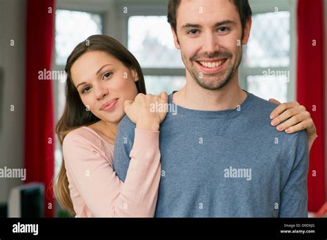 Woman On Mans Shoulders Hi Res Stock Photography And Images Alamy