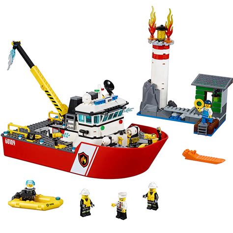 Lego City Fire Fire Boat 60109