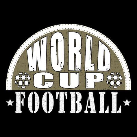 Premium Vector World Cup Football