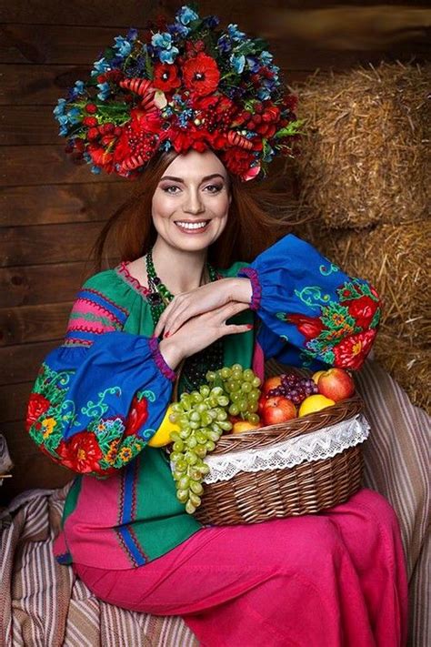 Красуня українка Headwear Ukraine Robin Costumes Female