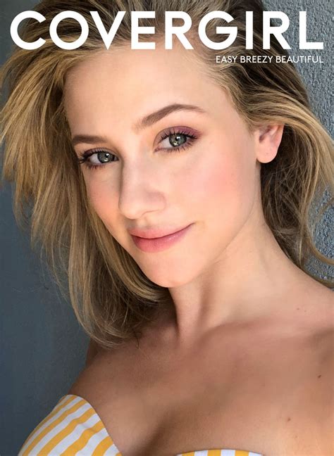 Lili Reinhart The New Face Of Covergirl Did Her Own Makeup For The