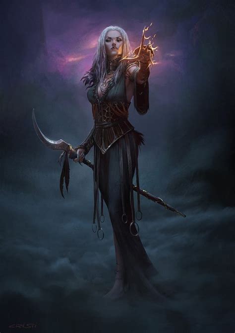 Sorceress Fantasy Art Women Fantasy Artwork Fantasy Witch