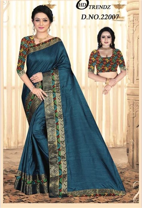 Sarees Below 500 6 M With Blouse Piece At Rs 259piece In Surat Id 25472140055