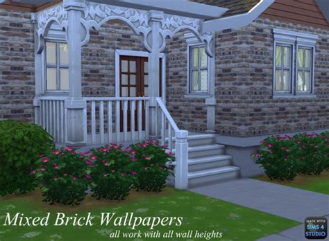 Sims 4 Brick Walls