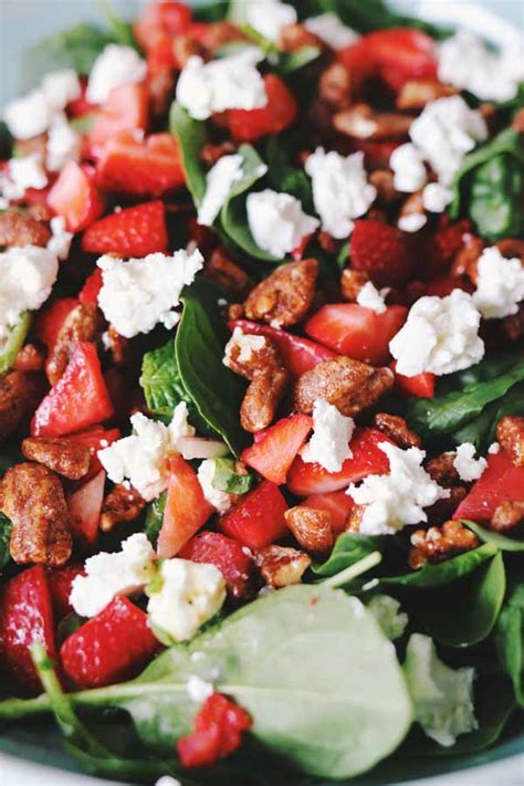Strawberry Goat Cheese Salad Grilled Cheese Social