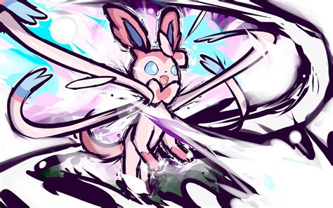 If there from past games or have any ribbons). Sylveon is havin' a blast kickin' some ass ;D : pokemon