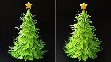 Diy Paper Christmas Tree How To Make A 3d Christmas Tree Diy