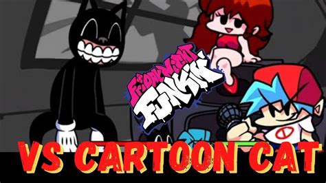 Friday Night Funkin Vs Cartoon Cat Fnf Mod Youtube