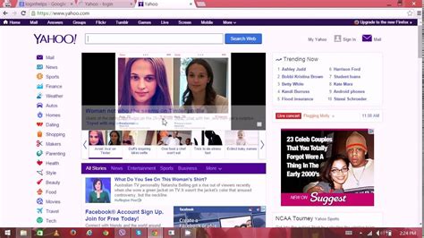 Check out new themes, send gifs, find every photo you've ever sent or received, and search your account faster than ever. Yahoo.com Home Page - Yahoo Mail | Yahoo Mail Login - YouTube