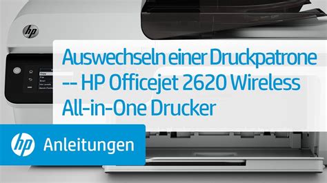 Free download of your hp officejet 2620 series user manual. Auswechseln einer Druckpatrone -- HP Officejet 2620 Wireless All-in-One Drucker - YouTube