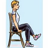 Illustrated Chair Exercises For Seniors Images