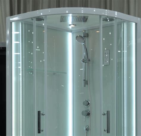 Free Standing Quadrant Shower Cubicles With Transparent