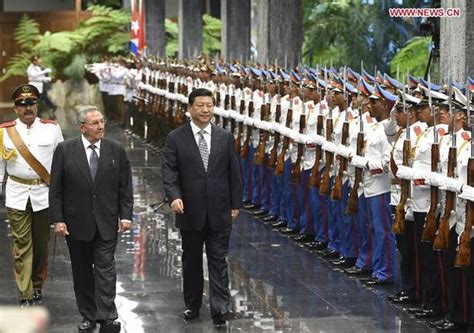 Chinese Cuban Leaders Pledge Staunch Friendship Cn