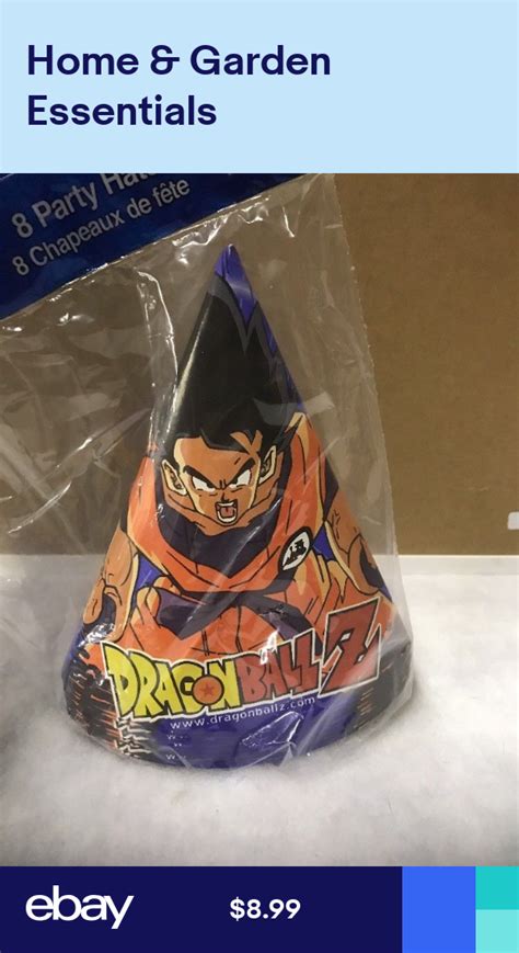 Looking for something to upgrade your dragon ball z wardrobe? 8 Dragon Ball Z Japanese Anime Manga DBZ Goku Birthday Party Favor Cone Hats NEW (With images ...