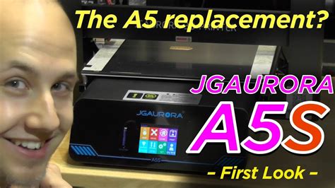 review the new jgaurora a5s a 3d printer overview for beginners youtube