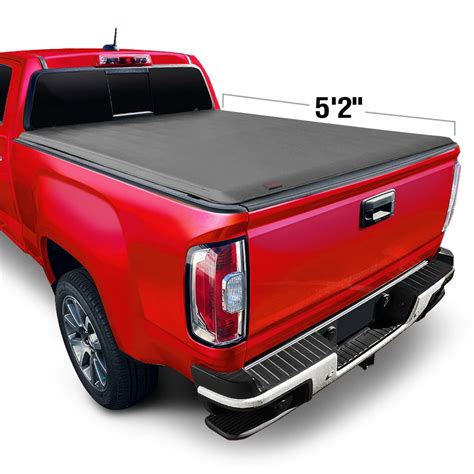 Soft Roll Up Truck Bed Tonneau Cover For 2019 Chevy Colorado Gmc
