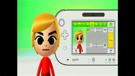 Mii Maker Wii U Link Tutorial Youtube