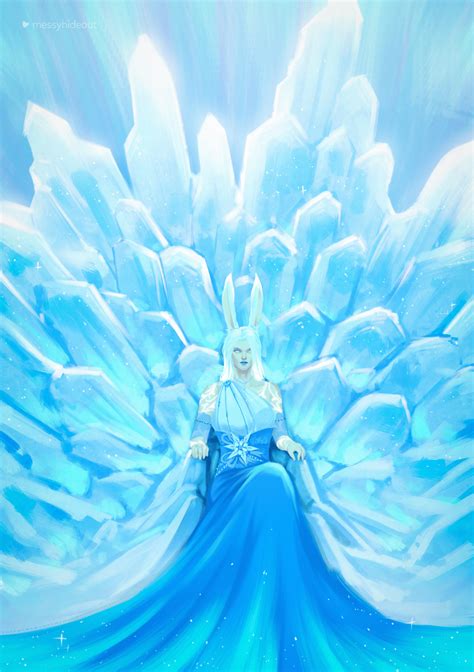 Ice Queen Commission By Messyhideout On Newgrounds