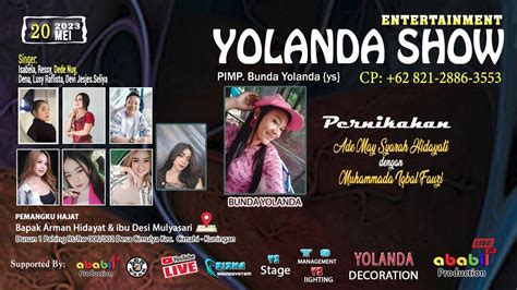 Yolanda Show Live Cimulya Cimahi Kuningan Sabtu Mei Season