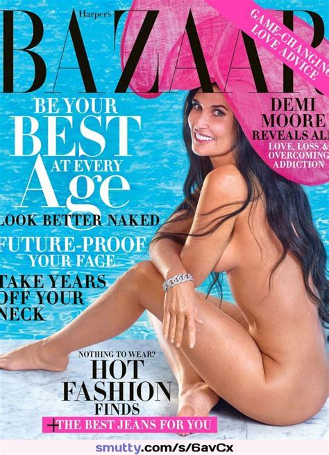 Demi Moore Naked For Harper S Bazaar Magazine Smutty