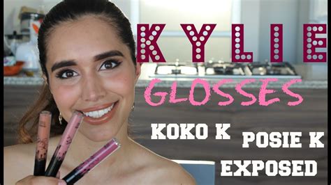 Kylie Glosses Koko K Posie K Exposed Mate Vs Gloss Youtube
