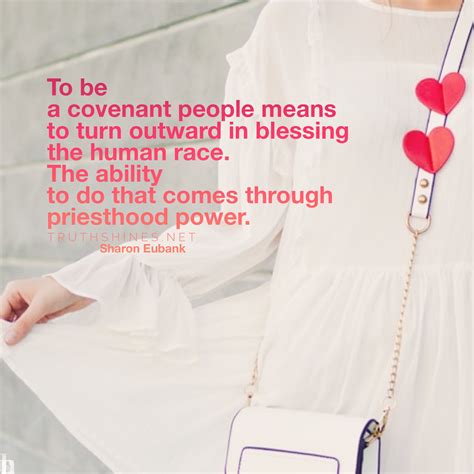 To be a covenant people means to turn outward in blessing the human