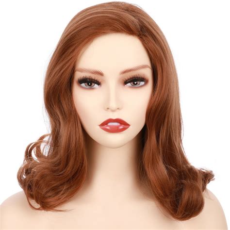 Onedor Women S Short Hair 50s Cosplay Wavy Queens Gambit Wig Diva Waves Ebay