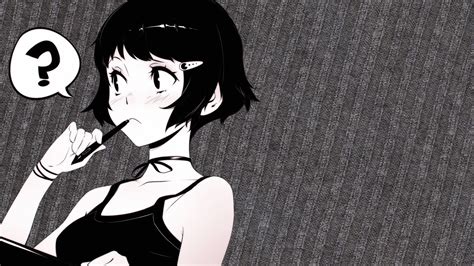Best Anime Wallpaper Aesthetic Black And White Pics