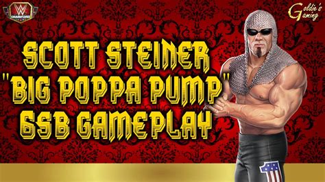 Scott Steiner Big Poppa Pump 6sb Gameplay Wwe Champions Youtube
