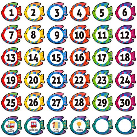 Buy Whatsign 36pcs Number Spot Markers Stickers Line Up Spots For