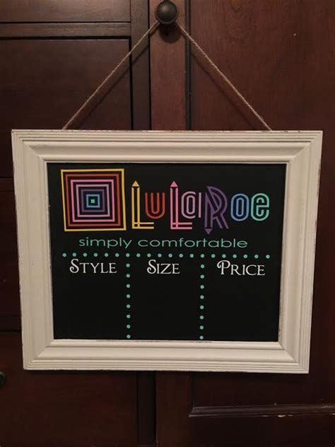 Lularoe Consultant Custom Sign Including Style Size And Price