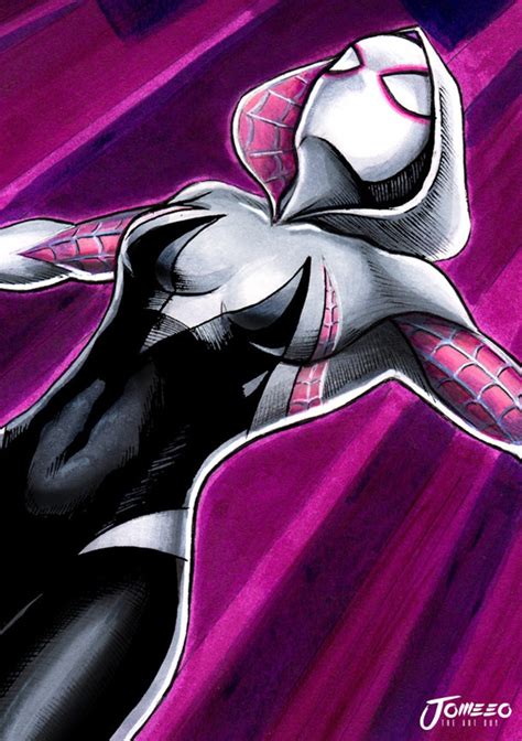 Gwen Stacy Spider Woman Spider Man Into The Spider Verse Etsy