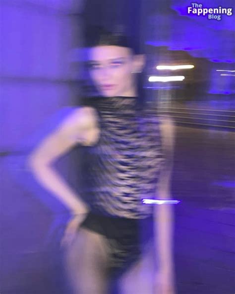 Alice Pagani Shows Off Her Nude Tits At The Angel Elixir By Mugler