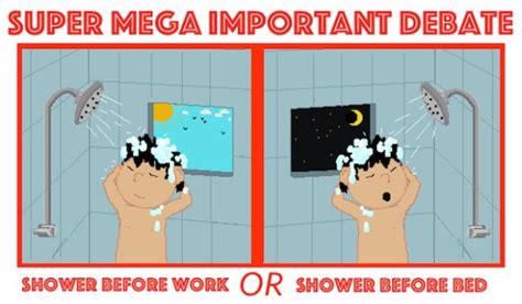 Mega Important Debate Do You Shower Before Work Or Before Bed Japan Today