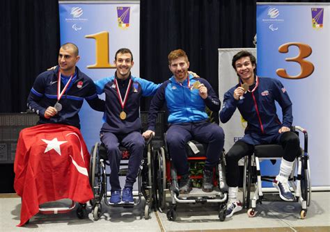 Italys Lambertini Secures Gold For Hosts At World Cup Wheelchair Fencing