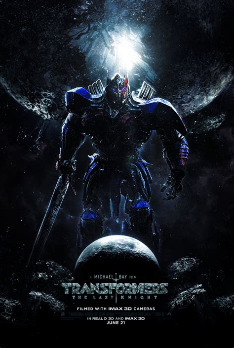 Transformers The Last Knight 2017 Optimus Poster By Camw1n On Deviantart